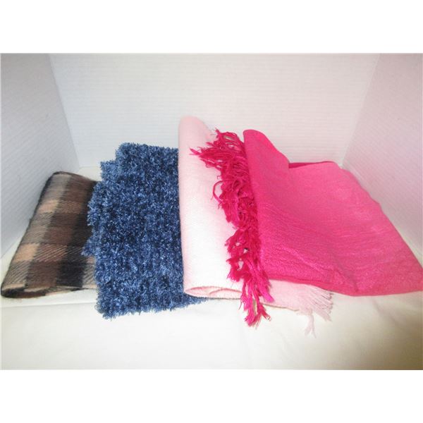 (R #1):  BUNDLE OF 4 SCARVES
