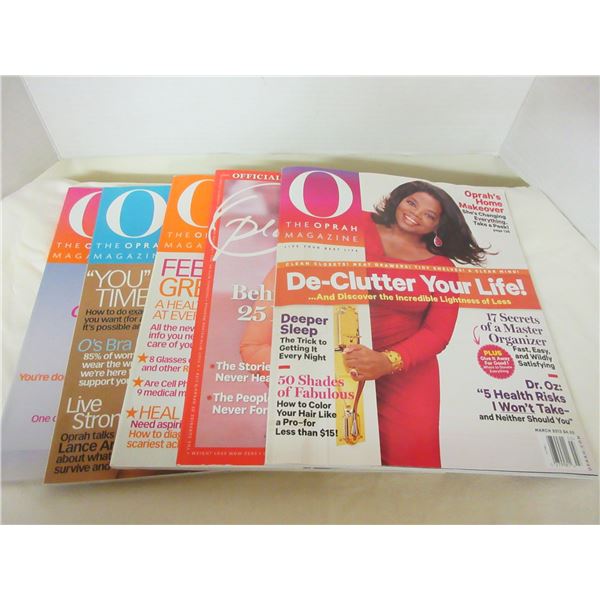 (R #1):  BOX C/W ASSORTED OPRAH MAGAZINES