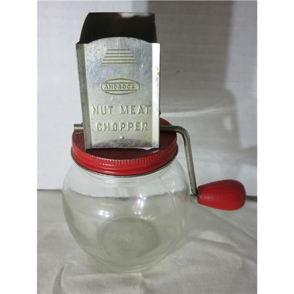 (R #1):  ANTIQUE:  ANDROCK NUT MEAT CHOPPER