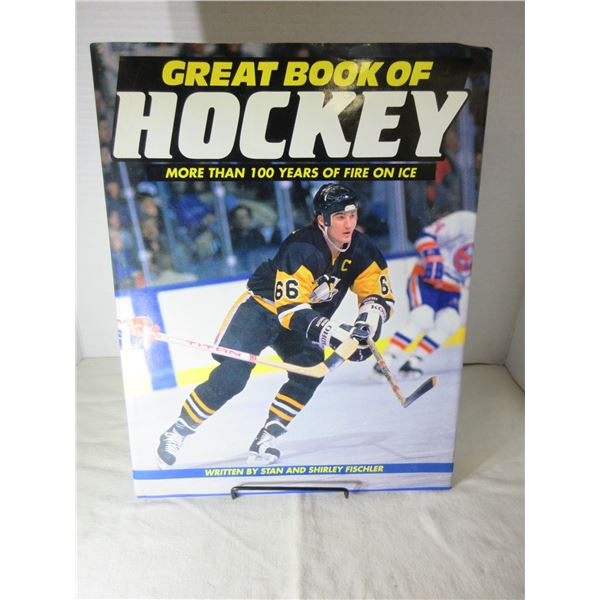 (R #1):  "GREAT BOOK OF HOCKEY" HARD COVER BOOK
