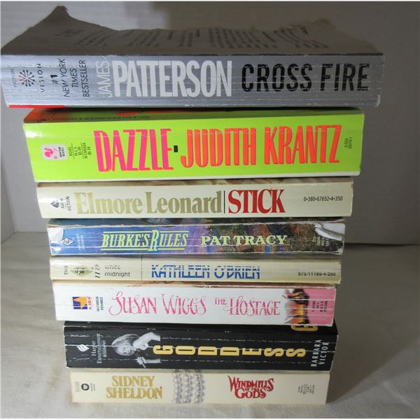 (R #1):  BUNDLE OF 8 PAPERBACK BOOKS