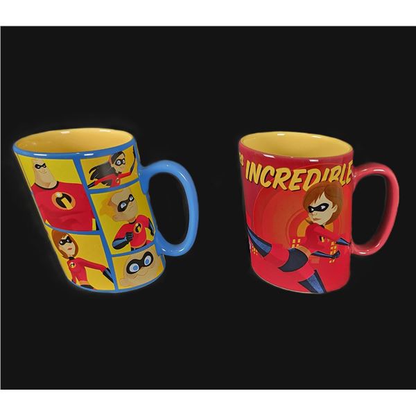A Pair of The Incredibles Mugs.
