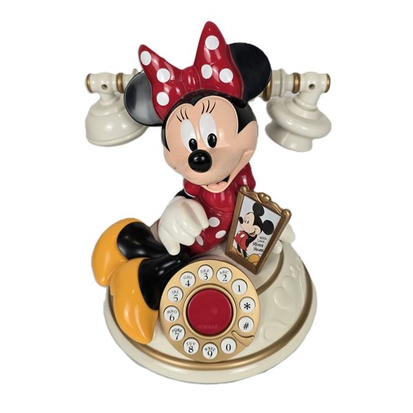 A Vintage Minnie Mouse Desk Telephone.