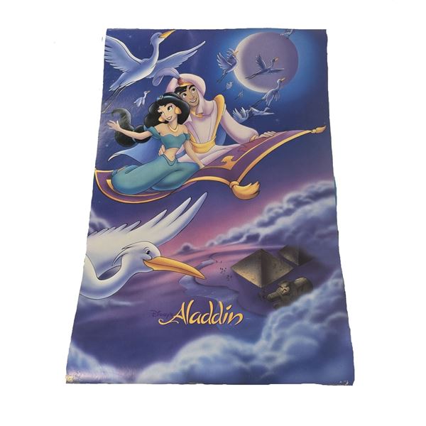 A Movie Poster of Aladdin.