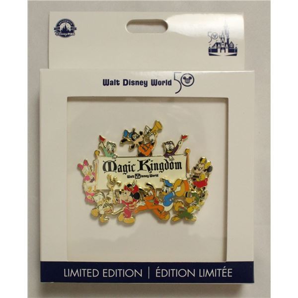 A Limited Edition Walt Disney World 50th Anniversary Pin