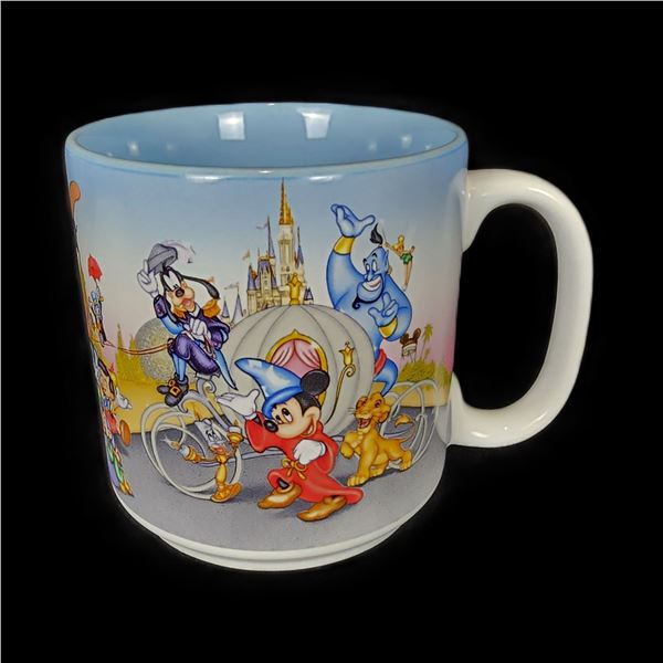 A Walt Disney World 25th Anniversary Mug.