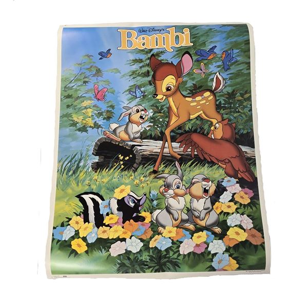 A Bambi Movie Poster.