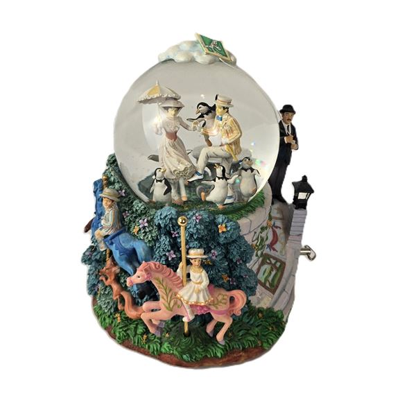 A Mary Poppins Music and Motion Snowglobe.
