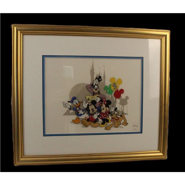 A Limited Edition 25th Anniversary Fab Five Sericel.