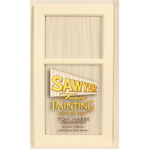 A Replica Tom Nabbe Main Street Window.