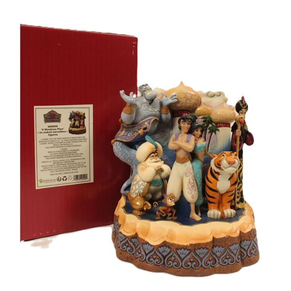 A Jim Shore "Aladdin" 'A Wondrous Place' Figurine.