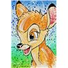 Image 1 : An Original David Willardson Embossed Serigraph of Bambi.