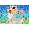 Image 1 : An Original David Willardson Embossed Serigraph of Thumper from the Animated film Bambi.