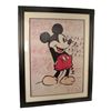 Image 1 : A Limited Edition Large Ralph Kent Mickey Mouse Print.