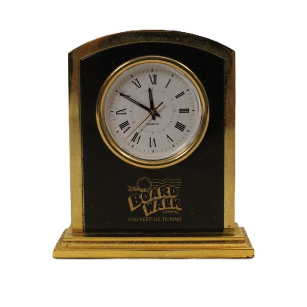 A Board Walk Resort Desk Clock