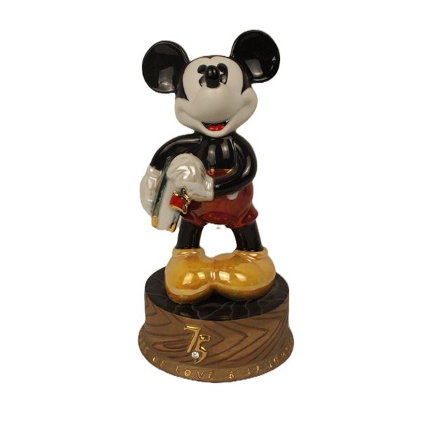 A Limited Edition 75th Anniversary Mickey Mouse Statuette.