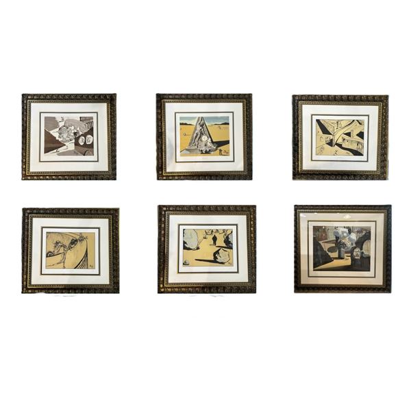 A Limited Edition Complete Set 2 of Salvador Dali Disney Destino International Edition.