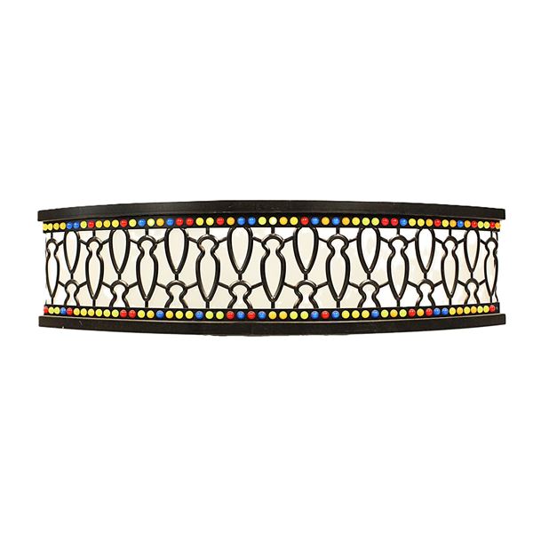 A Caribbean Beach Resort large Curved Light.