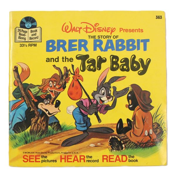 A Brer Rabbit and the Tar Baby Book and Record.
