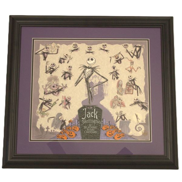 A Nightmare Before Christmas Sericel