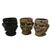 Image 1 : A Trio of Trader Sam's Enchanted Tiki Bar Zombie Mugs.