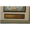 Image 2 : A Framed Matched Set of 25th Anniversary Disney Dollars.