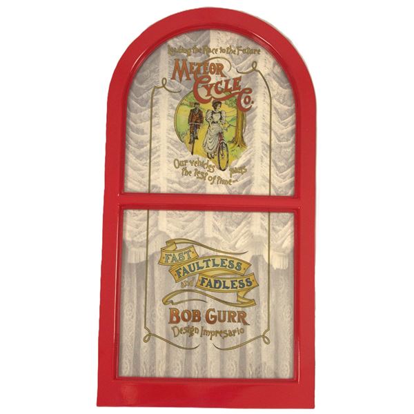 A Replica Bob Gurr Main Street Window.