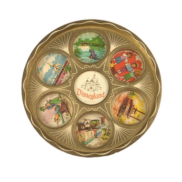 A Disneyland Attractions Drink Tray.