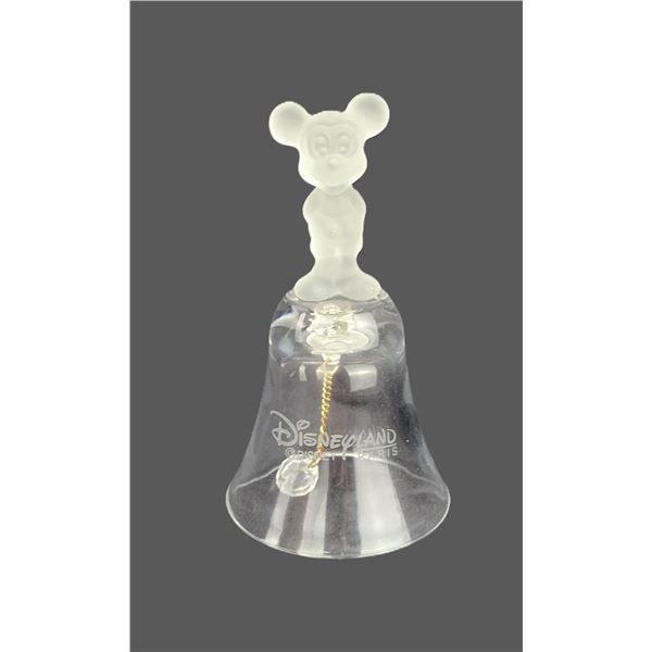 A Disneyland Paris Souvenir Glass Bell.