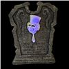 Image 4 : A Vintage Haunted Mansion Light-up Headstone Big Fig.