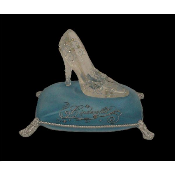 A Cinderella Glass Slipper Limited Edition Resin Figure.