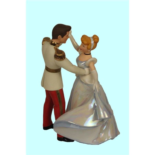 An Artist Proof Cinderella and Prince Charming Figurine.