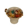 Image 1 : A Cinderella Gus and Jaq in Teacup Figurine.
