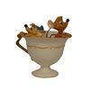 Image 2 : A Cinderella Gus and Jaq in Teacup Figurine.