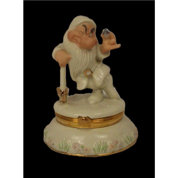 A Grumpy Treasure Box Figurine by Lenox.