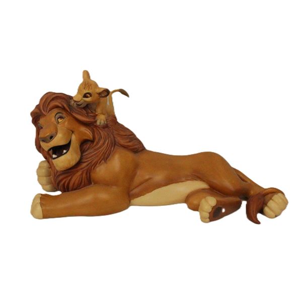 A Mufasa and Simba WDCC Figurine.