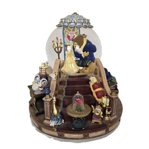 "The Enchanted Love" Beauty and the Beast Snowglobe.