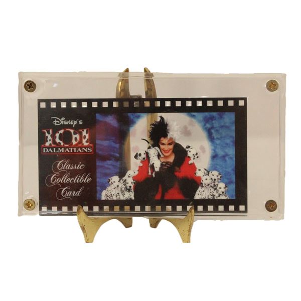 A 101 Dalmations Live Action Celluloid Card.