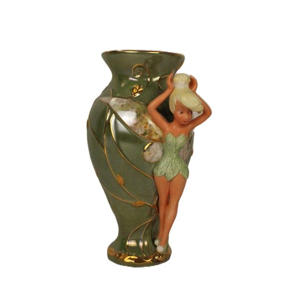 A Bradford Exchange Tinker Bell Vase