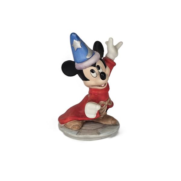 A Sorcerer Mickey Ceramic Figurine.