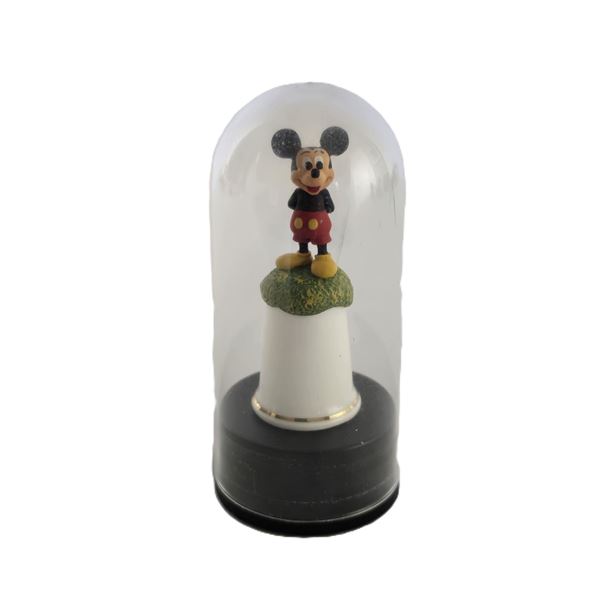 A Vintage Mickey Mouse Figure on Thimble.
