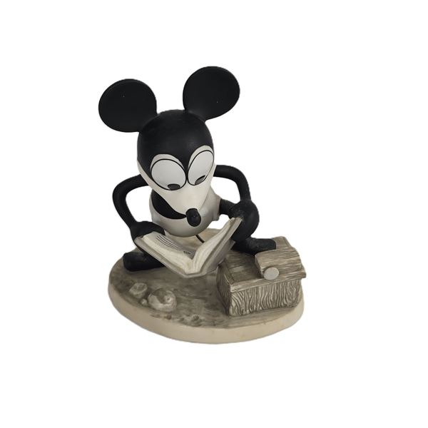 A WDCC Plane Crazy Mickey Figurine.