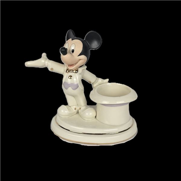A Lenox Mickey Mouse Votive Candle Holder.