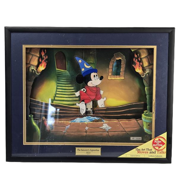A Sorcerer's Apprentice Musical Animated Sericel.