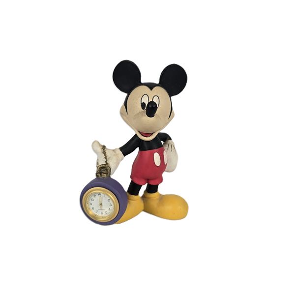 A Mickey Unlimited Verichron Clock Figurine.