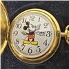 Image 2 : A Gold-Toned Mickey Pointing Pocket Watch