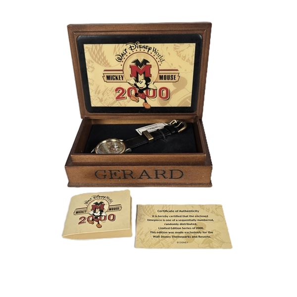 A Limited Edition Walt Disney World 2000 Mickey Watch.