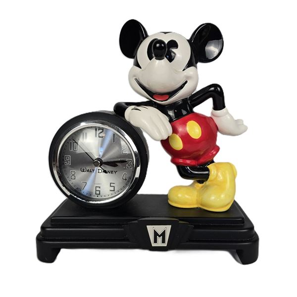 A Rare Art Deco Mickey Mouse Mantel Clock.