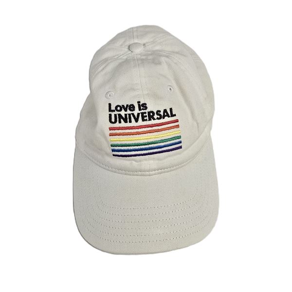 A Love is Universal Hat.