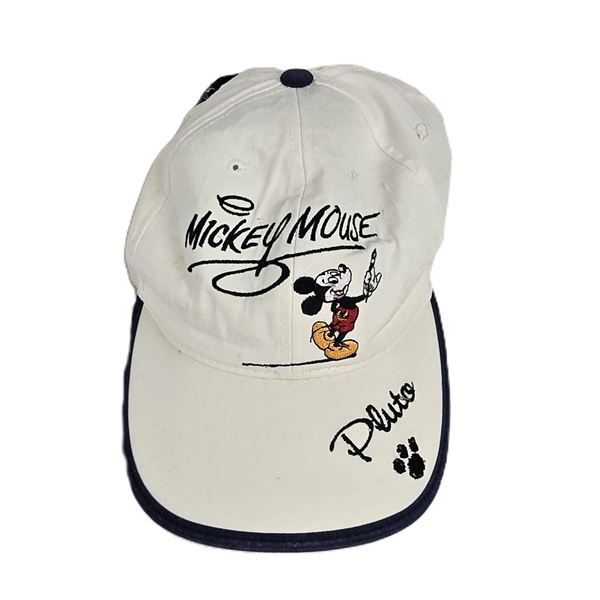 A Disney Character Autograph Hat.